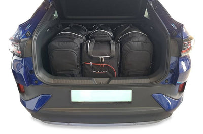 Kjust Reistassenset voor Volkswagen ID.5 vanaf 2022 - Set van 4 Tassen met 2 Roltassen 1 Sporttas en 1 Vliegtuigtas