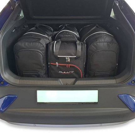 Kjust Kjust Reistassenset voor Volkswagen ID.5 vanaf 2022 - Set van 4 Tassen met 2 Roltassen 1 Sporttas en 1 Vliegtuigtas Harvest Automotive 6