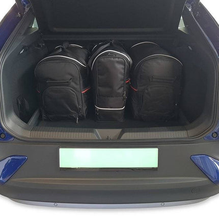 Kjust Kjust Reistassenset voor Volkswagen ID.5 vanaf 2022 - Set van 5 Tassen met 2 Roltassen 1 Sporttas en 2 Vliegtuigtassen Harvest Automotive 8