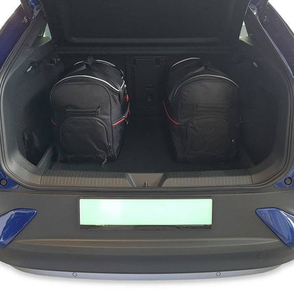 Kjust Kjust Reistassenset voor Volkswagen ID.5 vanaf 2022 - Set van 5 Tassen met 2 Roltassen 1 Sporttas en 2 Vliegtuigtassen Harvest Automotive 4