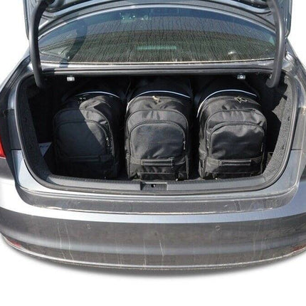 Kjust Kjust Reistassenset voor Volkswagen Jetta Sedan 2011-2014 - Set van 5 Tassen met 3 Roltassen en 2 Vliegtuigtassen Harvest Automotive 2