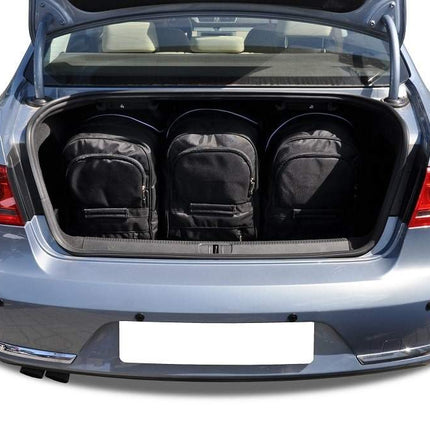 Kjust Kjust Reistassenset voor Volkswagen Passat Sedan 2011-2014 - Set van 5 Tassen met 3 Roltassen en 2 Vliegtuigtassen Harvest Automotive 3
