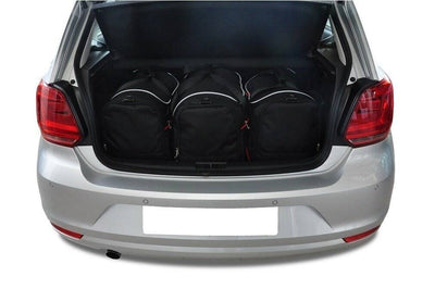 Kjust Reistassenset voor Volkswagen Polo 5-deurs 2009-2018 - Set van 3 Tassen met 3 Sporttassen