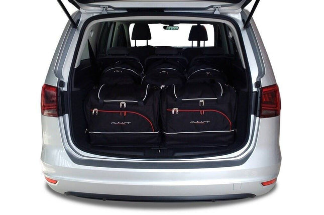 Kjust Kjust Reistassenset voor Volkswagen Sharan vanaf 2010 - Set van 5 Tassen met 3 Roltassen en 2 Sporttassen Harvest Automotive 1