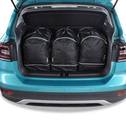 Kjust Kjust Reistassenset voor Volkswagen T-Cross 2019-2024 - Set van 3 Tassen met 3 Sporttassen Harvest Automotive 1
