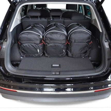 Kjust Kjust Reistassenset voor Volkswagen Tiguan Allspace 2017-2024 - Set van 5 Tassen met 3 Roltassen en 2 Sporttassen Harvest Automotive 3