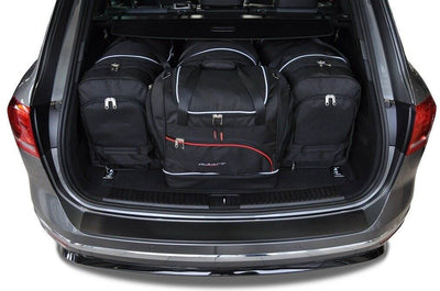 Kjust Reistassenset voor Volkswagen Touareg 2010-2018 - Set van 4 Tassen met 3 Roltassen en 1 Sporttas