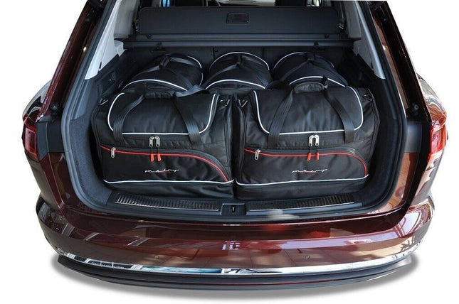Kjust Kjust Reistassenset voor Volkswagen Touareg vanaf 2018 - Set van 5 Tassen met 3 Roltassen en 2 Sporttassen Harvest Automotive 1