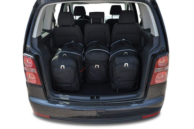 Kjust Kjust Reistassenset voor Volkswagen Touran 2003-2010 - Set van 4 Tassen met 3 Roltassen en 1 Sporttas Harvest Automotive 2
