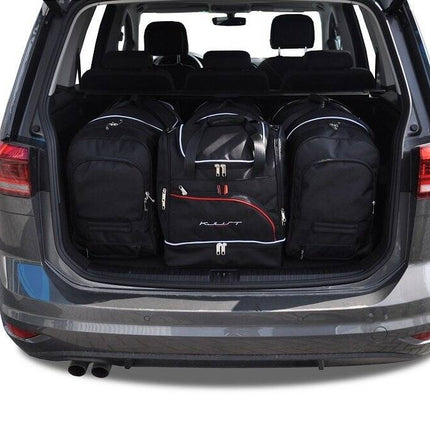 Kjust Kjust Reistassenset voor Volkswagen Touran vanaf 2015 - Set van 4 Tassen met 3 Roltassen en 1 Sporttas Harvest Automotive 1