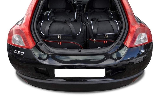 Kjust Kjust Reistassenset voor Volvo C30 2007-2013 - Set van 4 Tassen met 2 Sporttassen en 2 Vliegtuigtassen Harvest Automotive 1