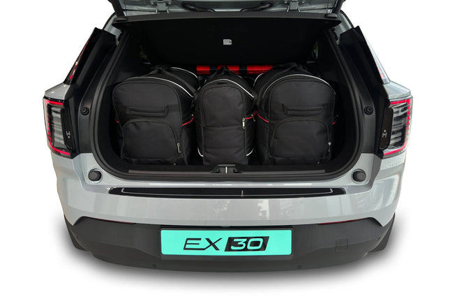 Kjust Kjust Reistassenset voor Volvo EX30 vanaf 2023 - Set van 3 Tassen met 2 Roltassen en 1 Vliegtuigtas Harvest Automotive 1