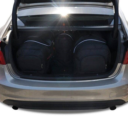 Kjust Kjust Reistassenset voor Volvo S60 Sedan 2010-2019 - Set van 4 Tassen met 2 Roltassen en 2 Vliegtuigtassen Harvest Automotive 2