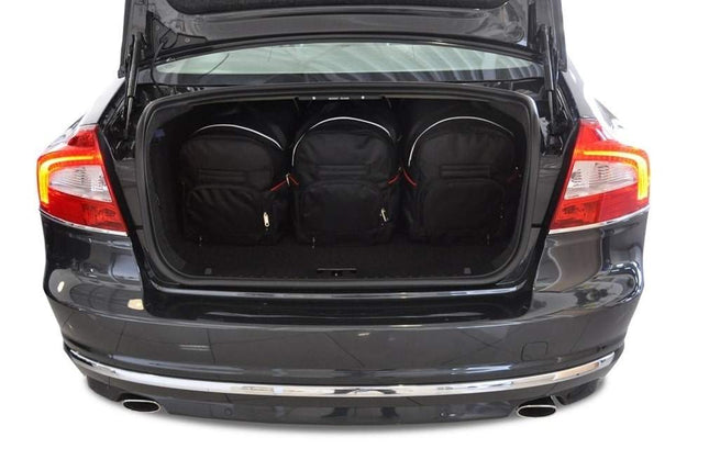 Kjust Kjust Reistassenset voor Volvo S80 Sedan 2006-2016 - Set van 5 Tassen met 3 Roltassen en 2 Sporttassen Harvest Automotive 2