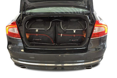 Kjust Reistassenset voor Volvo S80 Sedan 2006-2016 - Set van 5 Tassen met 3 Roltassen en 2 Sporttassen