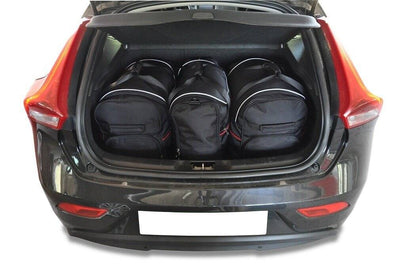 Kjust Reistassenset voor Volvo V40 5-deurs 2012-2020 - Set van 3 Tassen met 2 Roltassen en 1 Sporttas
