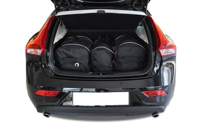 Kjust Reistassenset voor Volvo V40 Cross Country 2013-2020 - Set van 3 Tassen met 2 Roltassen en 1 Vliegtuigtas
