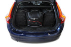 Kjust Kjust Reistassenset voor Volvo V60 Cross Country 2015-2018 - Set van 4 Tassen met 3 Roltassen en 1 Vliegtuigtas Harvest Automotive 1