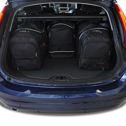 Kjust Kjust Reistassenset voor Volvo V60 stationwagen 2010-2018 - Set van 4 Tassen met 2 Roltassen en 2 Sporttassen Harvest Automotive 2