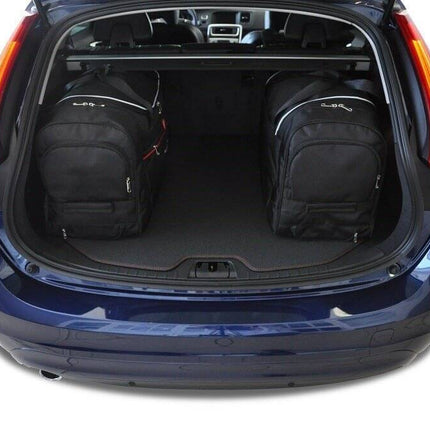 Kjust Kjust Reistassenset voor Volvo V60 stationwagen 2010-2018 - Set van 4 Tassen met 3 Roltassen en 1 Vliegtuigtas Harvest Automotive 3