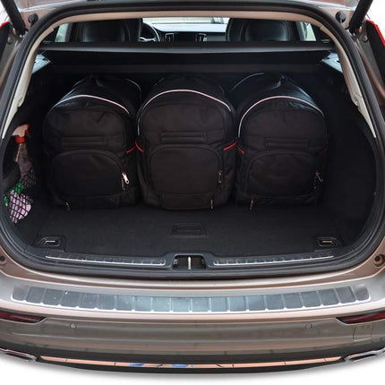 Kjust Kjust Reistassenset voor Volvo V60 stationwagen vanaf 2018 - Set van 5 Tassen met 3 Roltassen en 2 Vliegtuigtassen Harvest Automotive 3