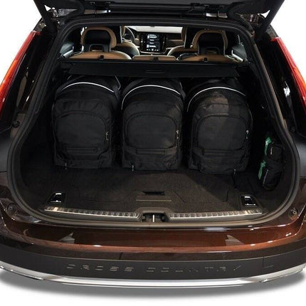 Kjust Kjust Reistassenset voor Volvo V90 Cross Country 2017-2022 - Set van 5 Tassen met 3 Roltassen en 2 Sporttassen Harvest Automotive 3