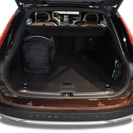 Kjust Kjust Reistassenset voor Volvo V90 stationwagen vanaf 2016 - Set van 5 Tassen met 3 Roltassen en 2 Sporttassen Harvest Automotive 5