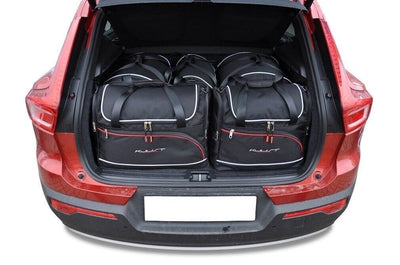 Kjust Reistassenset voor Volvo XC40 2018-2024 - Set van 5 Tassen met 2 Roltassen en 3 Vliegtuigtassen
