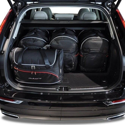 Kjust Kjust Reistassenset voor Volvo XC60 vanaf 2017 - Set van 5 Tassen met 3 Roltassen en 2 Vliegtuigtassen Harvest Automotive 2