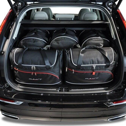 Kjust Kjust Reistassenset voor Volvo XC60 vanaf 2017 - Set van 5 Tassen met 3 Roltassen en 2 Vliegtuigtassen Harvest Automotive 1