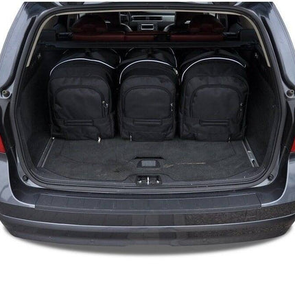 Kjust Kjust Reistassenset voor Volvo XC70 stationwagen 2007-2016 - Set van 5 Tassen met 3 Roltassen en 2 Vliegtuigtassen Harvest Automotive 3