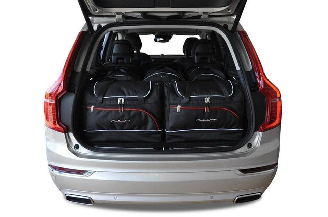 Kjust Kjust Reistassenset voor Volvo XC90 vanaf 2015 - Set van 5 Tassen met 3 Roltassen en 2 Sporttassen Harvest Automotive 1