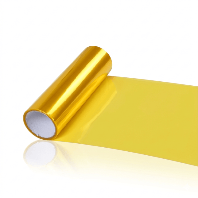 Koplamp en Mistlicht Folie Geel 30 x 60cm - Smoke Tint Vinyl Wrap voor Autolampen met Hoge Lichtdoorlatendheid en Bescherming - VCTparts.nl