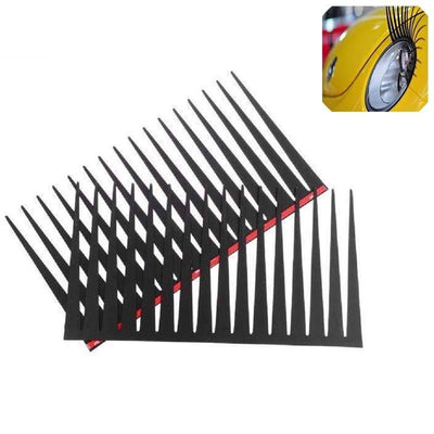 Scheinwerfer Wimpern Augenlider - Wimpernwagen (Set)