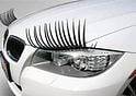 VCTparts Koplamp Wimpers Oogleden Car Eyelashes Set - Decoratie Auto Koplampen Universeel Zwart Op Maat NORGOS 7