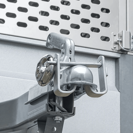 VCTparts Koppelingsslot Beugelmodel met Discusslot Trekhaakbeveiliging Dissel - Aanhangwagenslot VCTparts 3