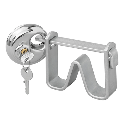 Clutch Lock -Halterung Modell mit Diskussion Lock Towbar Security Drawbar Anhängerschloss