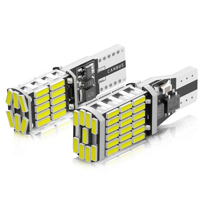 LED T15 White 6000K Hecklichter - W16W (Set)