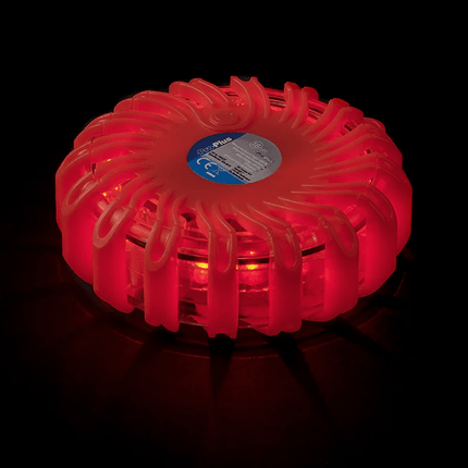 Magnetische Waarschuwings - disk 16LED Oranje - VCTparts.nl