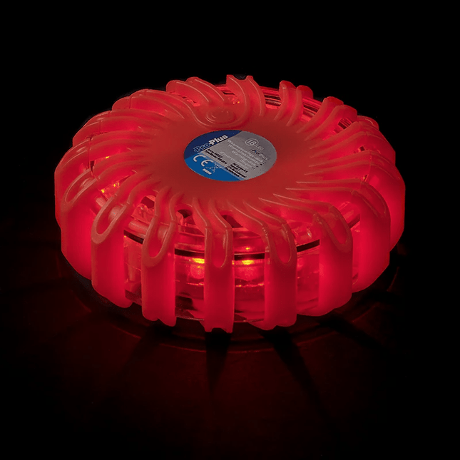 VCTparts Magnetische Waarschuwings - disk 16LED Oranje VCTparts 3