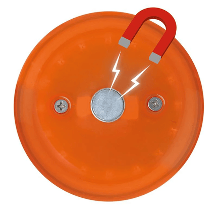 VCTparts Magnetische Waarschuwings - disk schijf 16+8 LED Oranje VCTparts 4