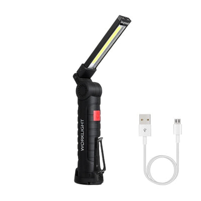 Magnetische Arbeitslampeninspektion Auto Taschenlampe tragbar und für die Wartung wiederaufladbar