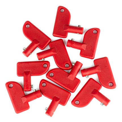 Main Switch Key Set 10 Stuks Reserve Sleutels voor Massa Schakelaar - VCTparts.nl