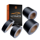 VCTparts Mat Zwarte Dechrome Wrap Tape – Zelfklevend Vinyl voor Auto 3/5/7/10cm 10M – Chroom Verwijder Strip voor Raambekleding Pijler Daklijst Interieur NORGOS 1