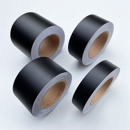 VCTparts Mat Zwarte Dechrome Wrap Tape – Zelfklevend Vinyl voor Auto 3/5/7/10cm 10M – Chroom Verwijder Strip voor Raambekleding Pijler Daklijst Interieur NORGOS 7