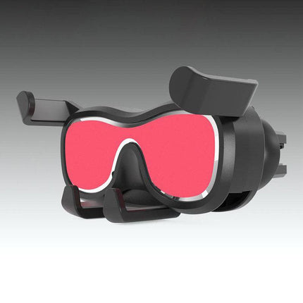 Gravity Smartphone Auto Telefoonhouder voor Ventilatierooster met Luchtverfrisser Zwart - VCTparts.nl