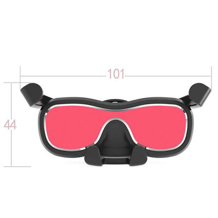 Gravity Smartphone Auto Telefoonhouder voor Ventilatierooster met Luchtverfrisser Zwart - VCTparts.nl