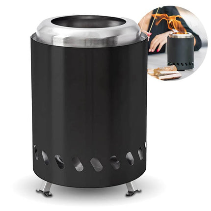 Mini Pelletkachel Vuurkorf Rookvrij Tafelmodel – Compacte en Gezellige Warmteoplossing - VCTparts.nl