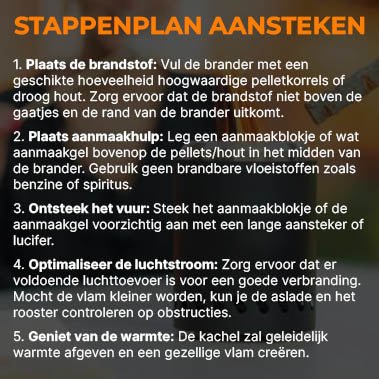 Mini Pelletkachel Vuurkorf Rookvrij Tafelmodel – Compacte en Gezellige Warmteoplossing - VCTparts.nl