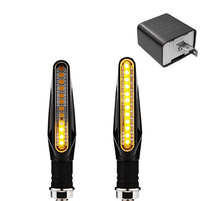 Motorrichtungsindikatoren dynamische LED -Orange mit Relais (Set)